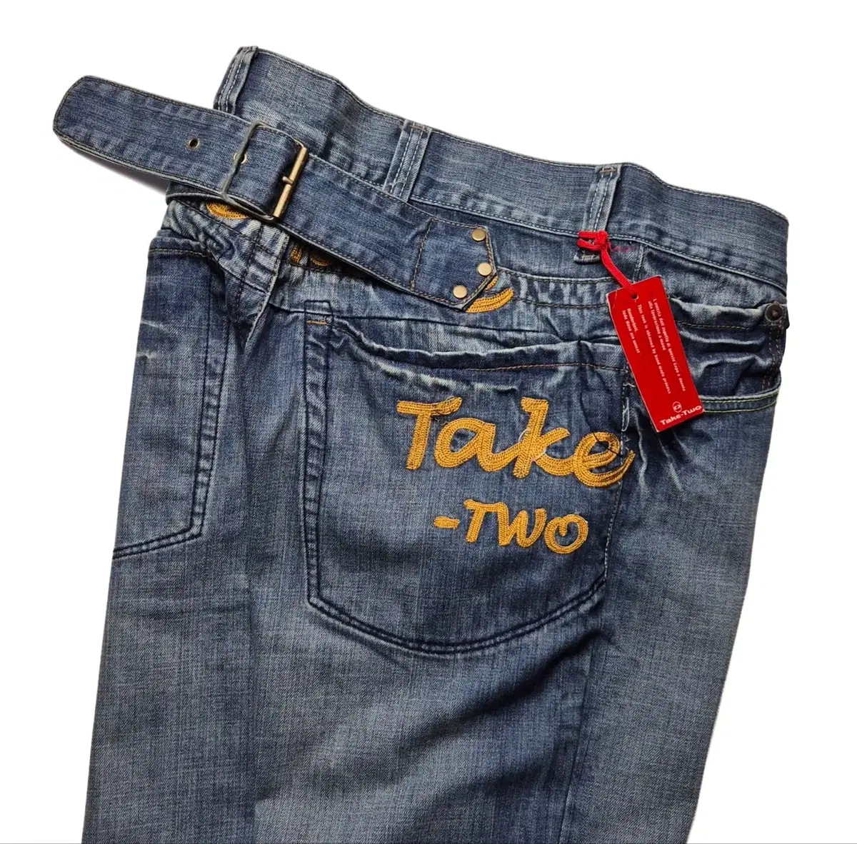 [30x32] Take-Two 신치백 데님팬츠